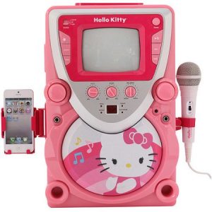 hello kitty karaoke machine play