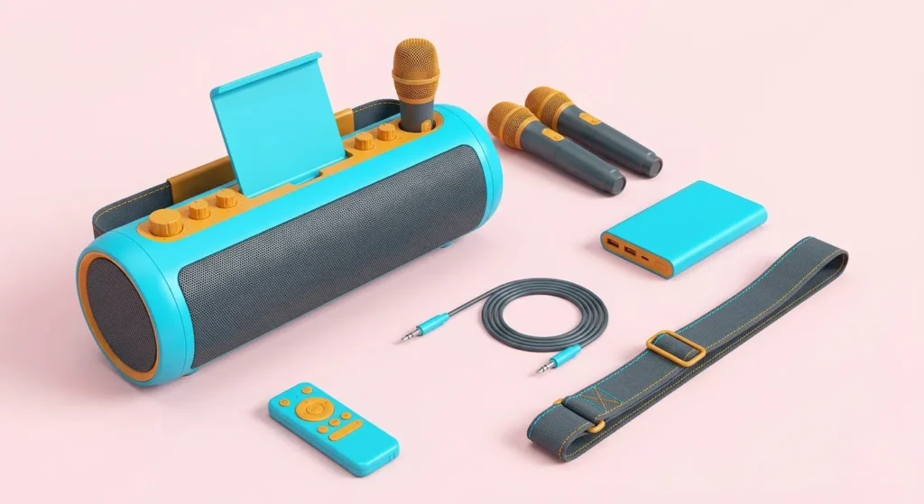 portable karaoke machine features — Portable Karaoke Machine Features: What to Look For in On-the-Go Fun