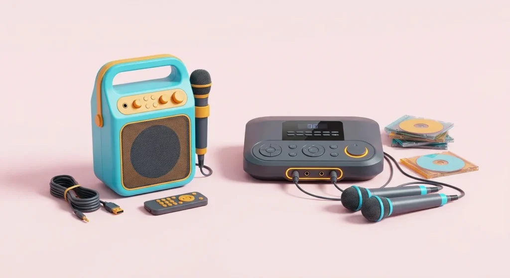 portable vs fixed karaoke — Portable vs. Fixed Karaoke Machines: Which System is Right for You?